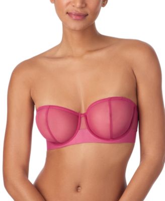Women's Sheers Strapless Mesh Bra DK4939