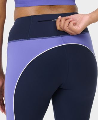 Women's Power 7/8 Color Block Workout Leggings