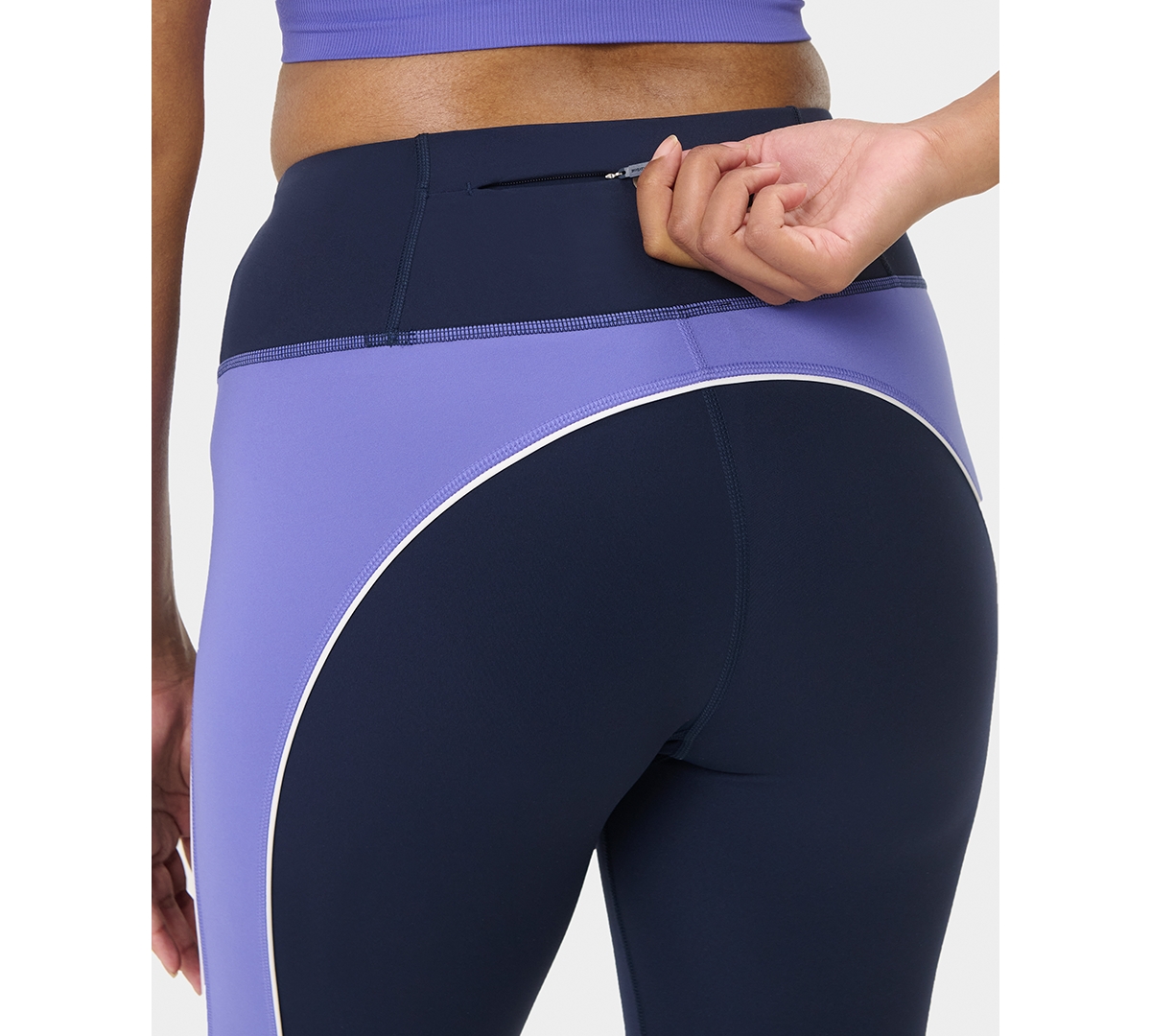 Sweaty Betty Women's Power 7/8 Color Block Workout Leggings