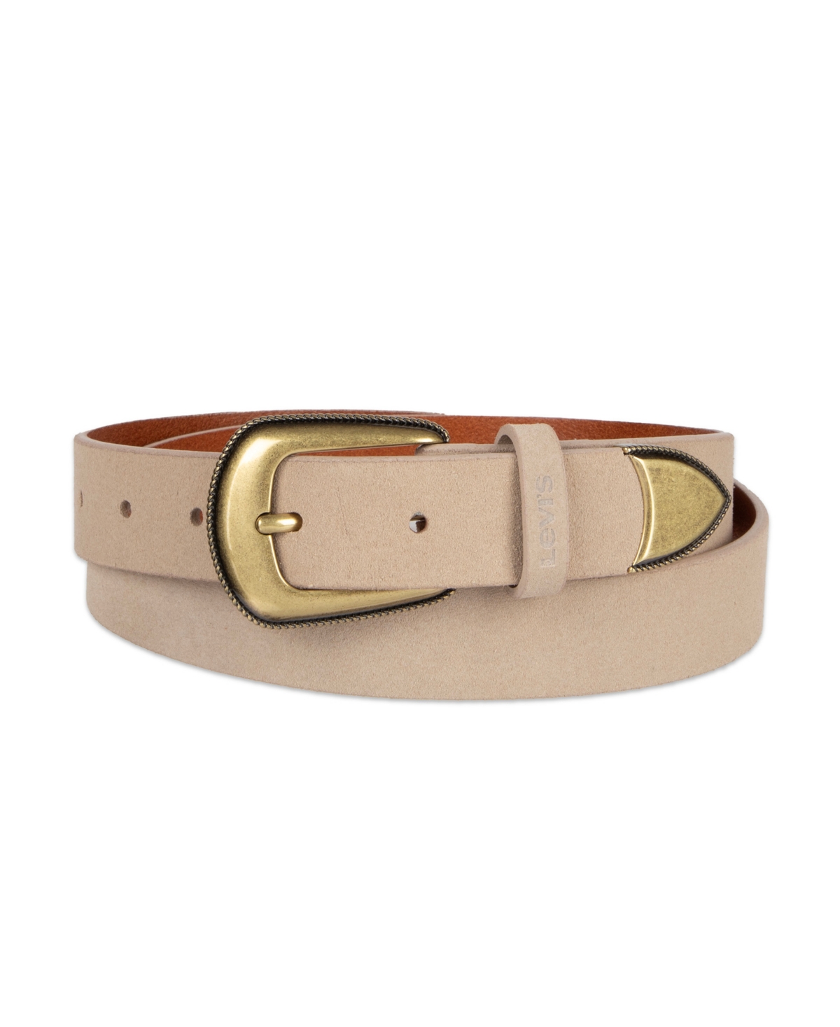 Levi's Women's Western Style Rope Detail Buckle Belt In Brown