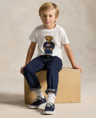 Boys' 2-7 Polo Bear Jersey T-Shirt