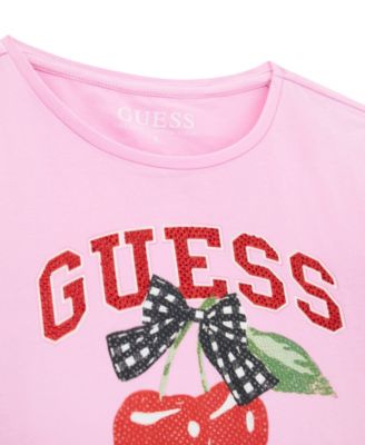 Girls' 7-16 Short-Sleeve Round Neck T-Shirt