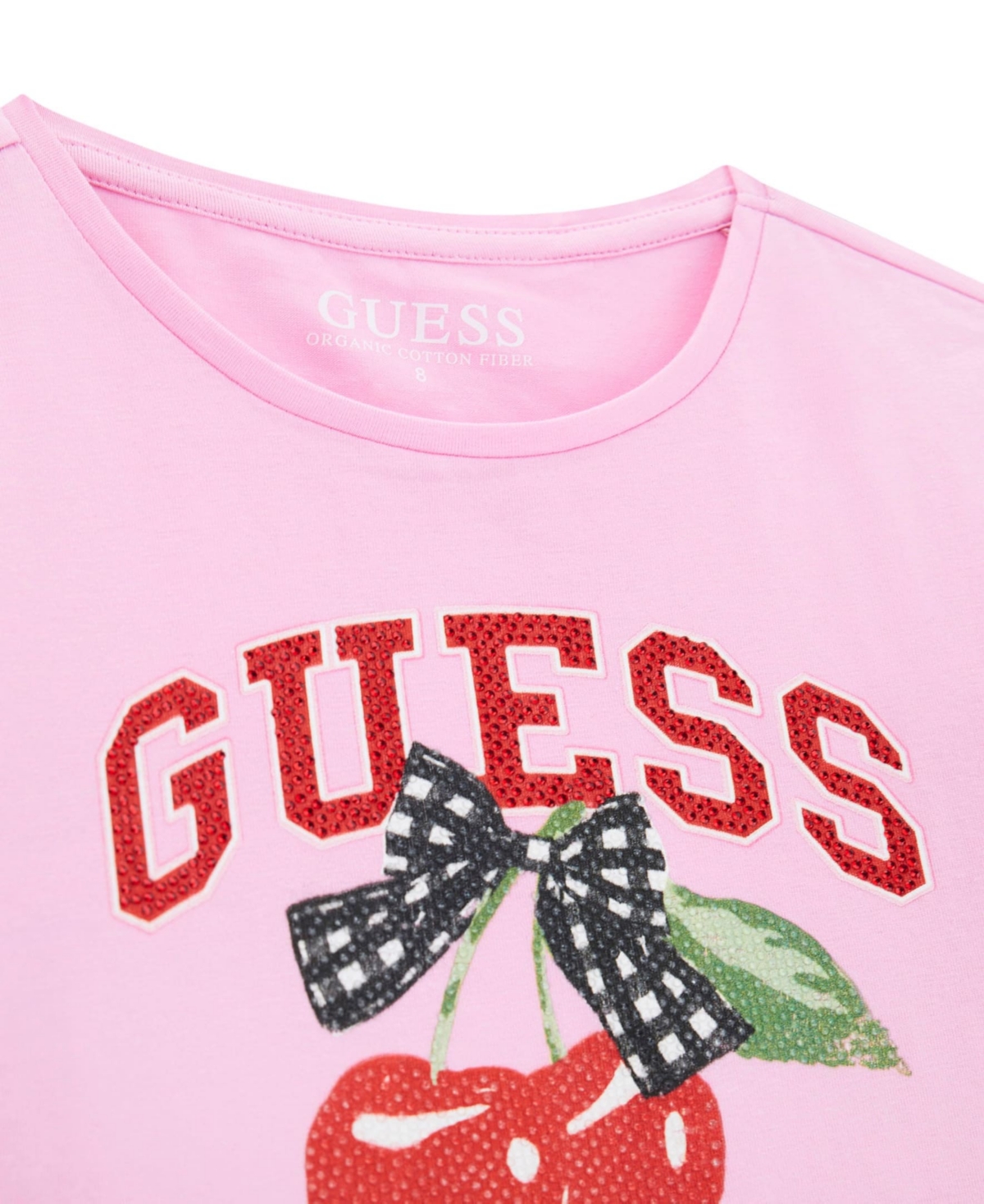 Guess Girls 7-16 Short-Sleeve Round Neck T-Shirt