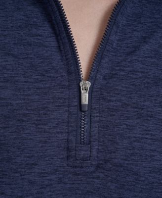 Women's Space Dye Half-Zip Top