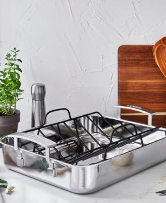 Industry 5 Stainless Steel 15.75" Roasting Pan