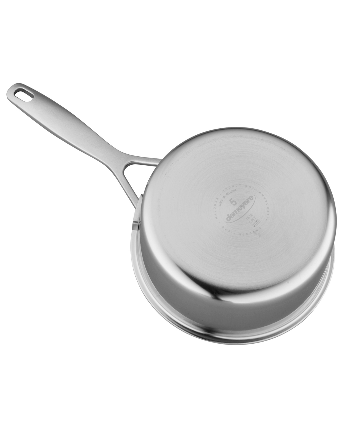 Demeyere Industry 5 Stainless Steel 1.5-quart Saucepan In Metallic