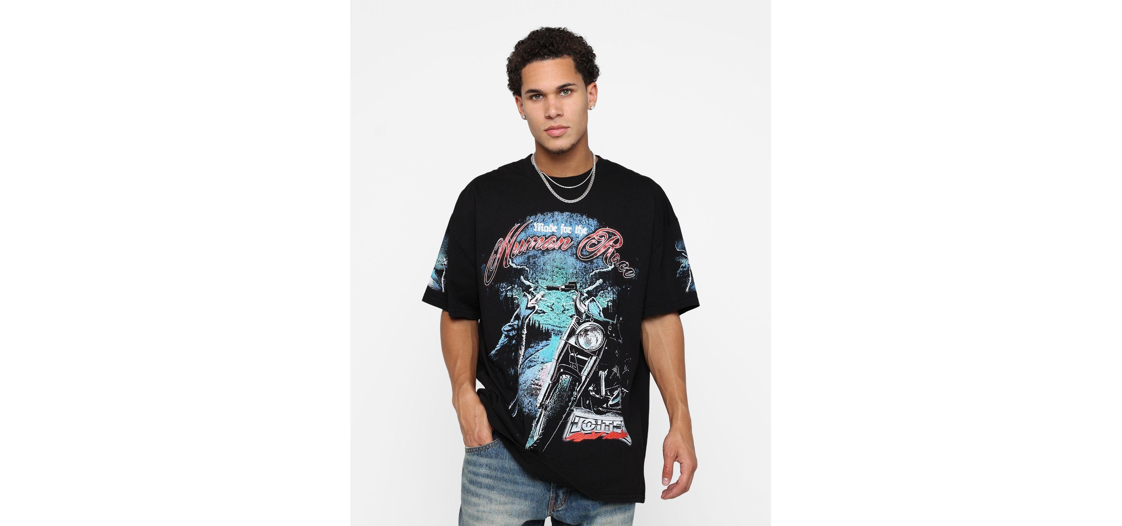 Loiter Men's Midnight Route Tee