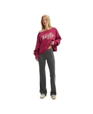 Women's Off Shoulder Sweatshirt - License