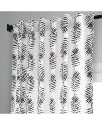 Sago Floral Printed Cotton Room Darkening Curtain