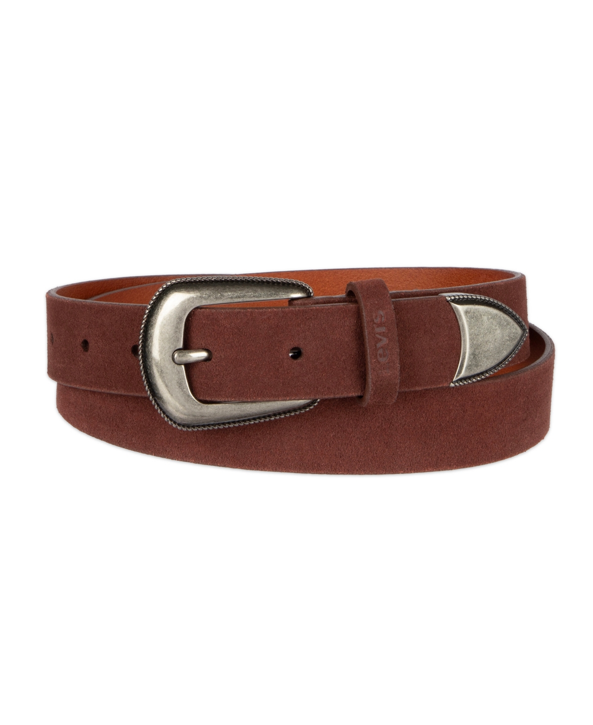 Levi's Women's Western Style Rope Detail Buckle Belt In Brown