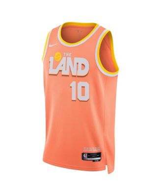 Men's and Women's Darius Garland Orange Cleveland Cavaliers 2025/26 City Edition Swingman Jersey