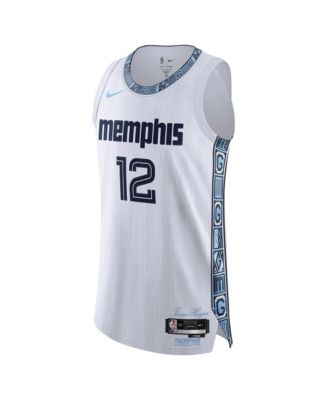 Men's and Women's Ja Morant White Memphis Grizzlies 2025/26 City Edition Authentic Jersey