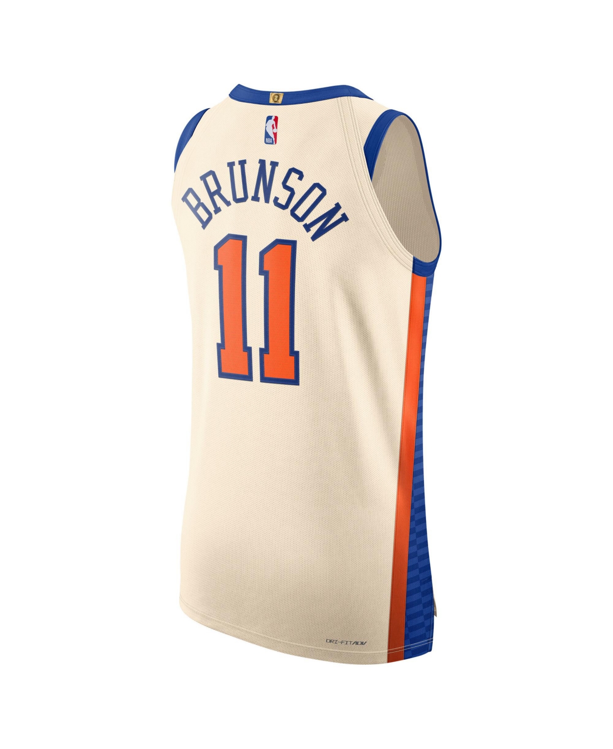 Nike Men's and Women's Jalen Brunson Cream New York Knicks 2025/26 City Edition Authentic Jersey