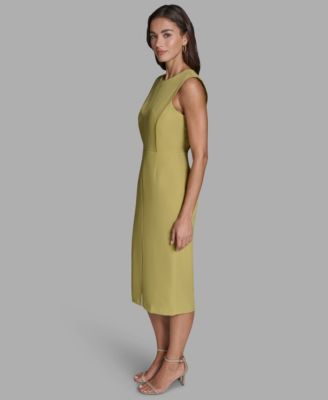 Women's Crewneck Midi Dress