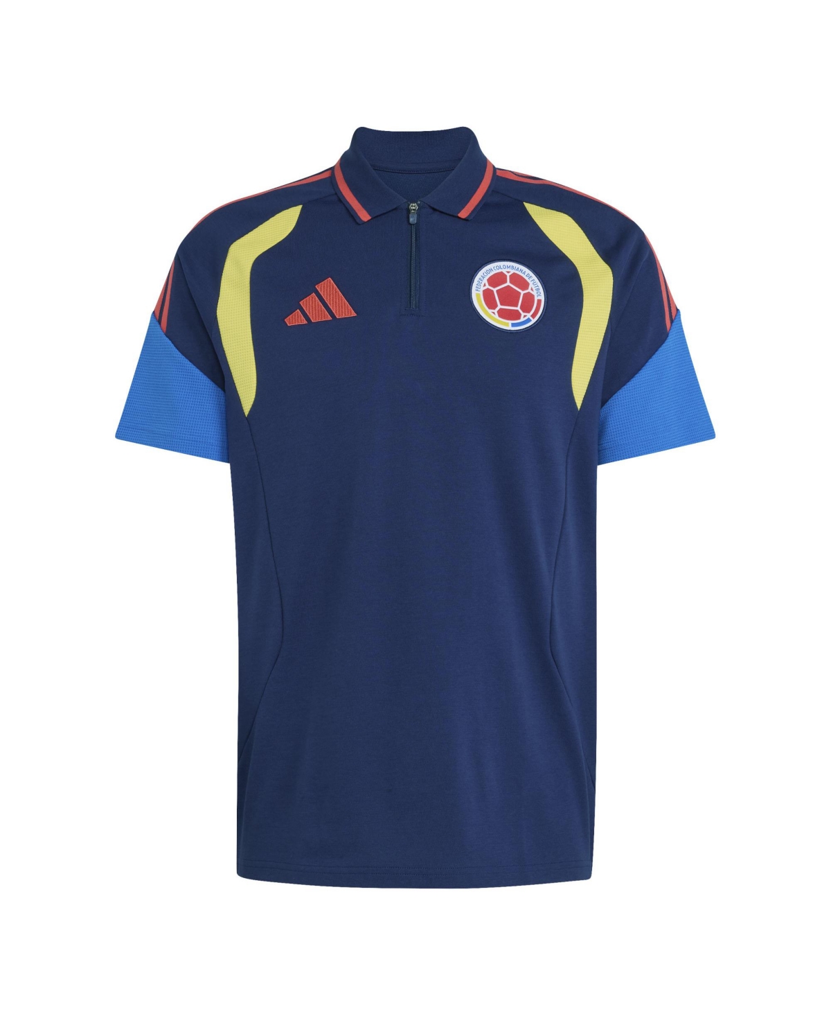 Adidas Men's Navy Colombia National Team 2026 World Cup Tiro Polo Shirt