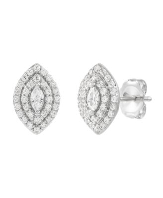 Macy's - Diamond Stud Earrings (5/8 ct. t.w.) in 14K White Gold