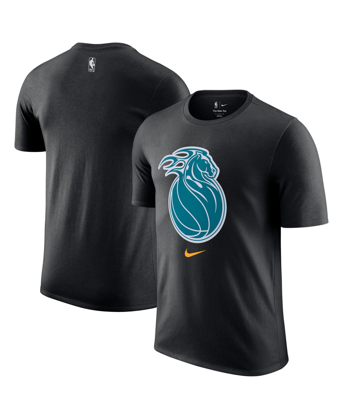 Nike Men's Black Detroit Pistons 2025/26 City Edition Remix Essential Logo T-Shirt