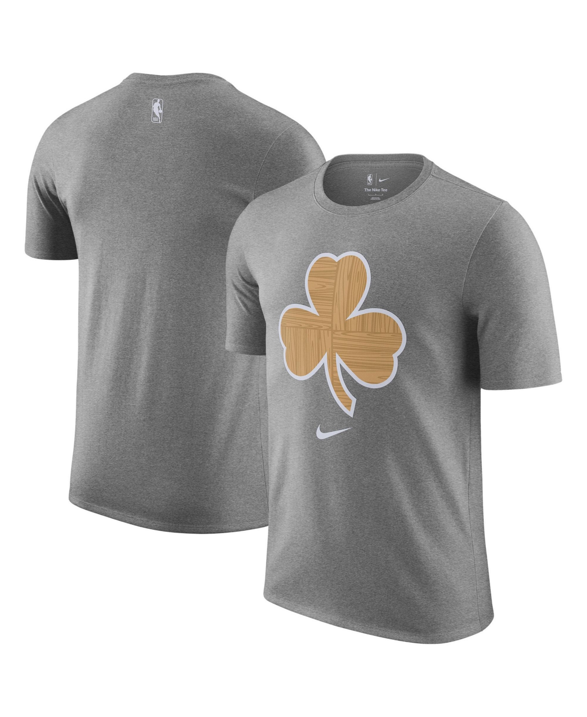 Nike Men's Heather Gray Boston Celtics 2025/26 City Edition Remix Essential Logo T-Shirt