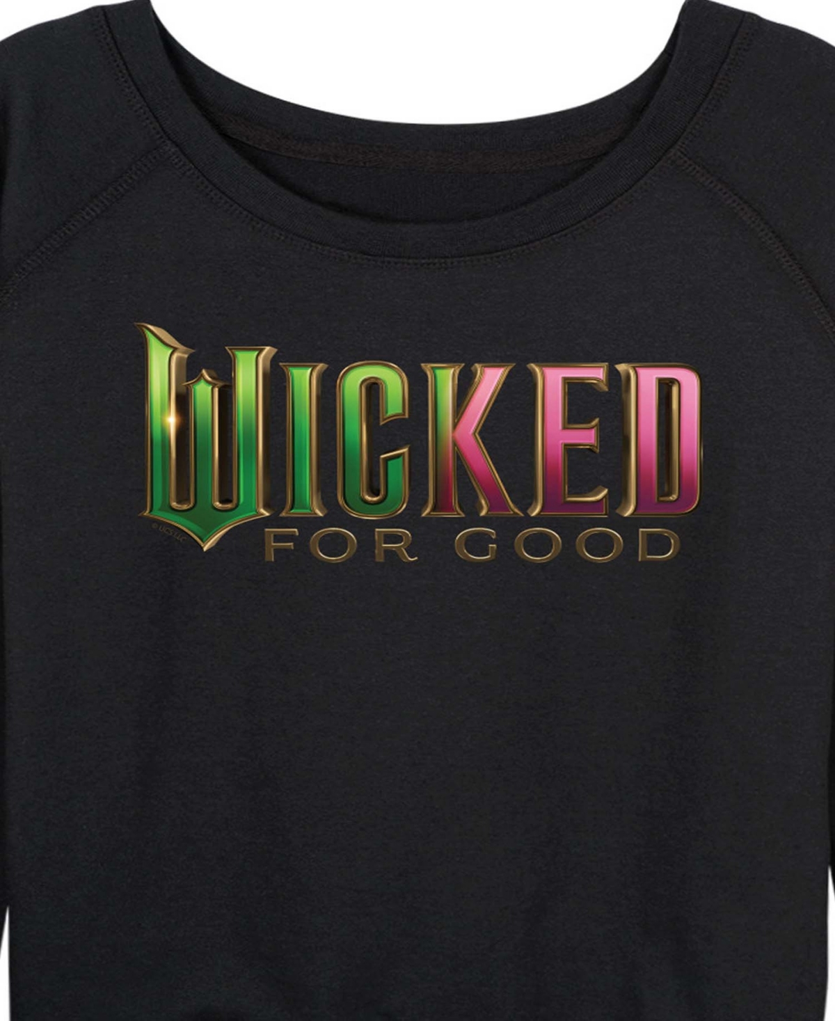 Hybrid Apparel Plus Size French Terry Long Sleeve Pullover Top In Black