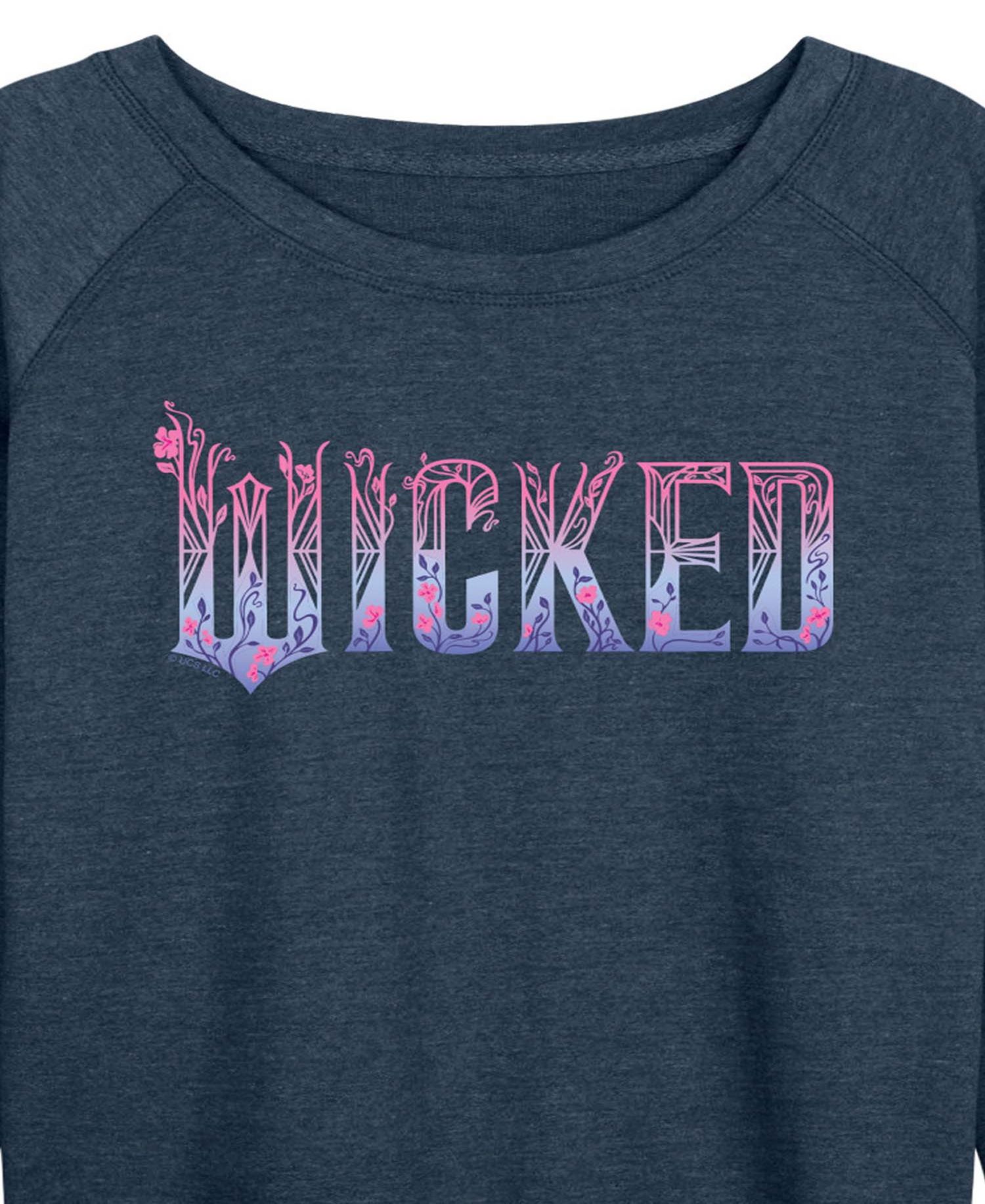 Plus Size Wicked French Terry Long-Sleeve Pullover