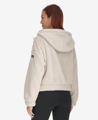 Women's Performance Oversized Hooded Sherpa Jacket