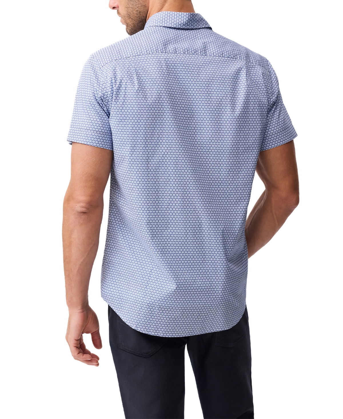 Rodd & Gunn Men's Short Sleeve Blumine Cotton Shirt