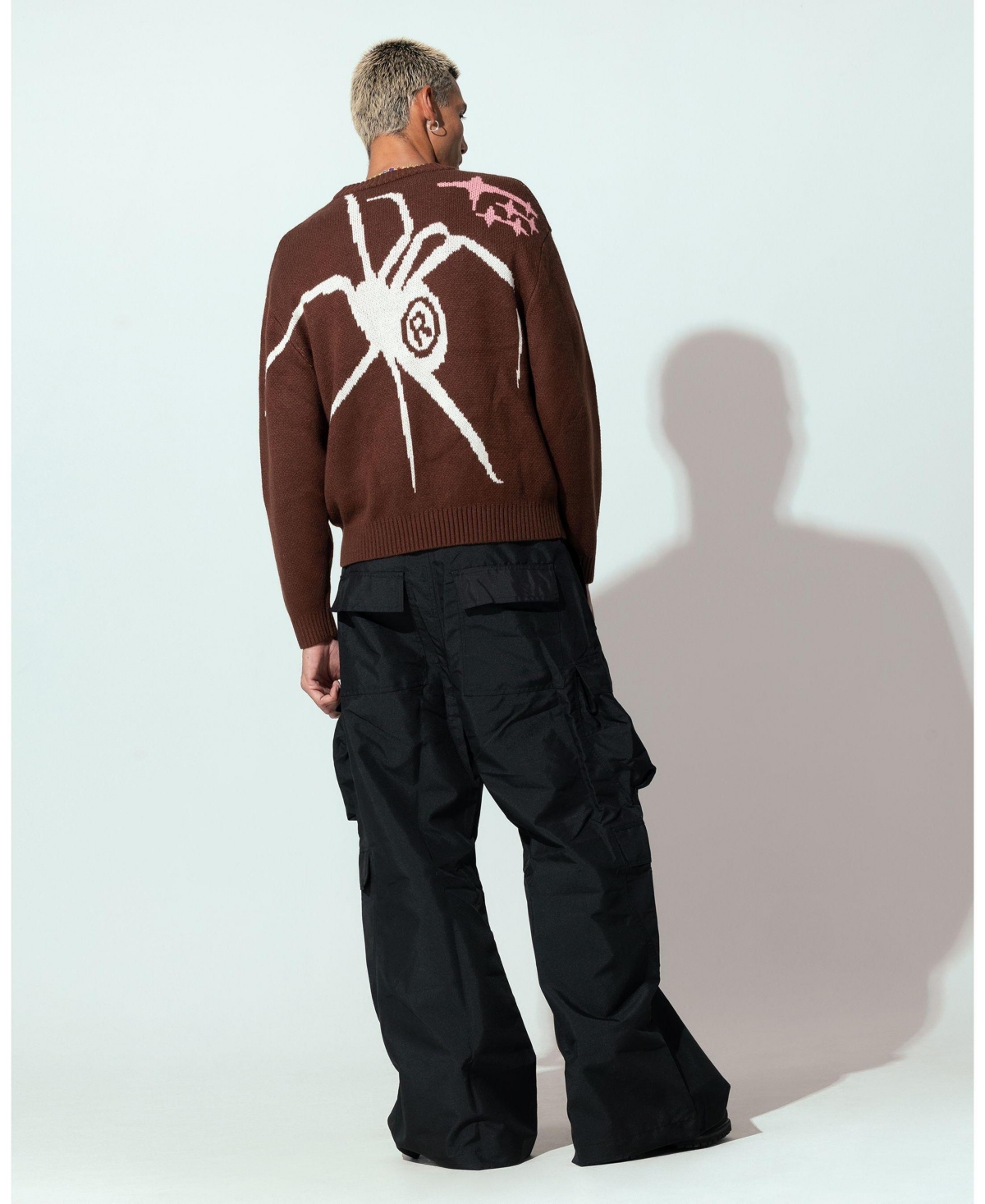 mnml Men's Loiter Spider Knit Sweater