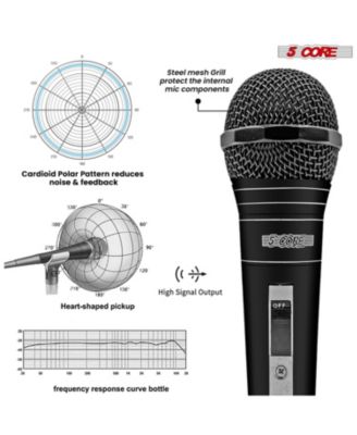 Microphone XLR Dynamic Karaoke Singing Handheld Microfono Professional Vocal DJ Music Mic