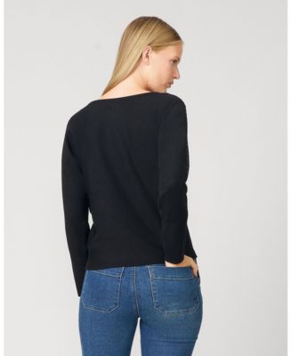 Women's Floral Hotfix Dolman Sweater