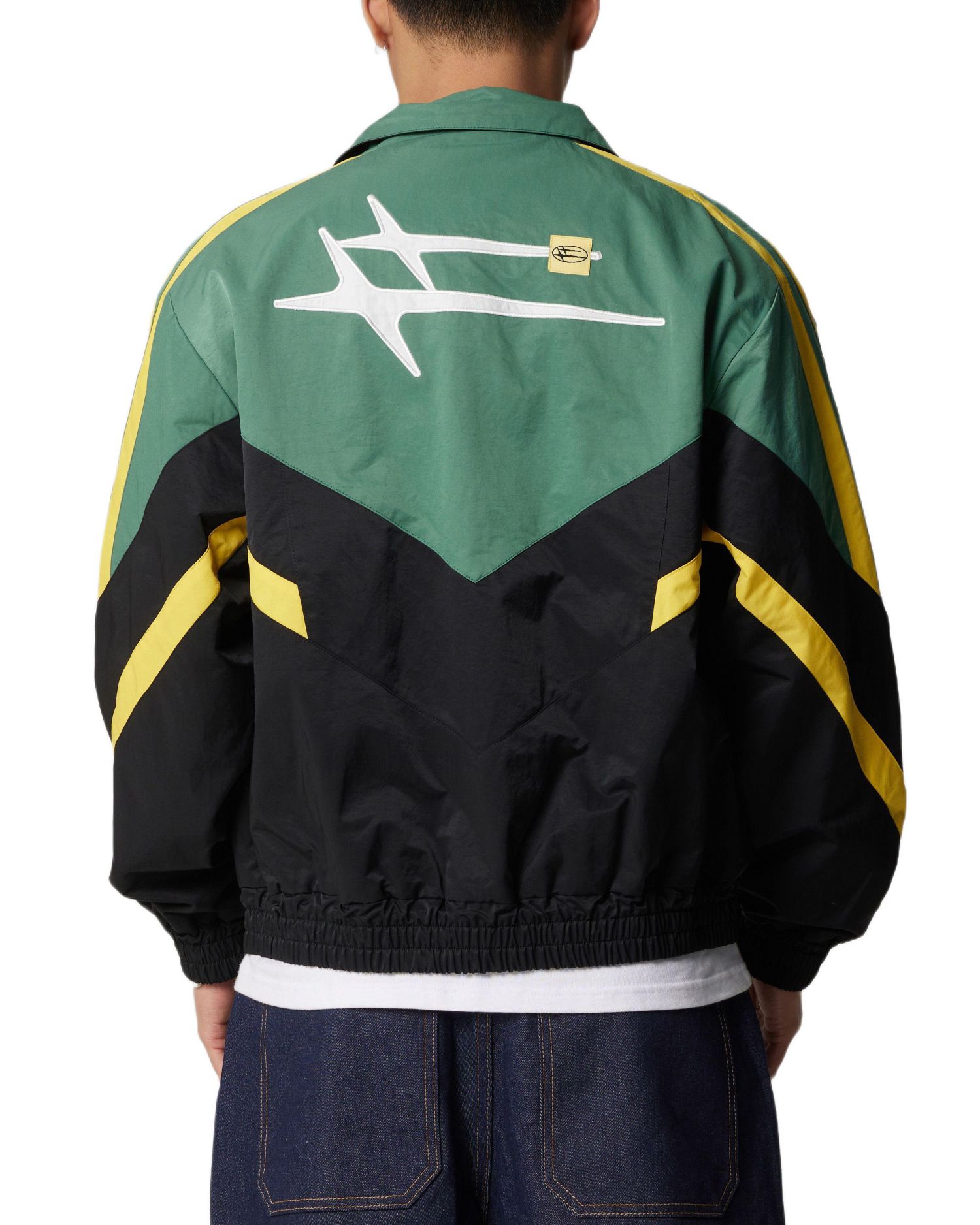 Men's Hybrid Track Jacket.