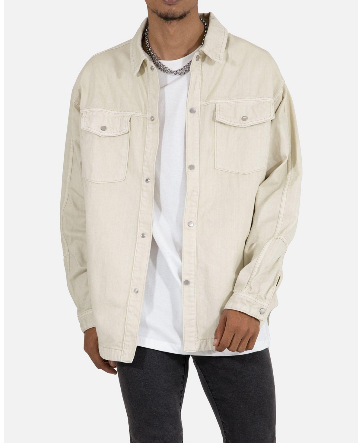 mnml Men's Denim Over Shirt