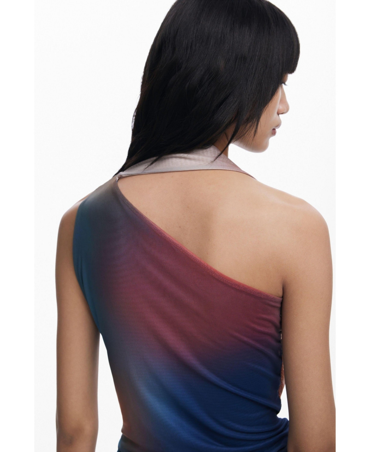 Desigual Women's Knot neckline T-shirt