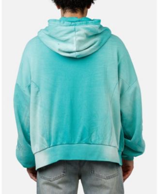 Men's Double Pouch Sprayed Hoodie