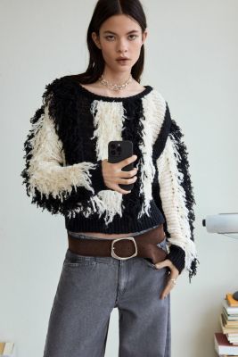 Women's Frayed sweater