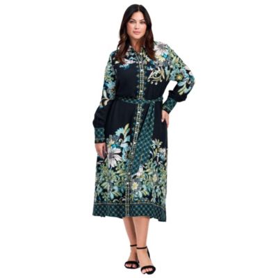 Women's Plus Size La Luna Shirtdress