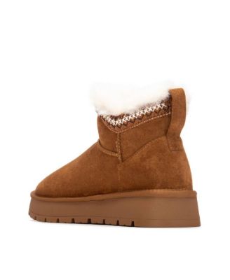 Women's Suede Comfort Ankle Booties