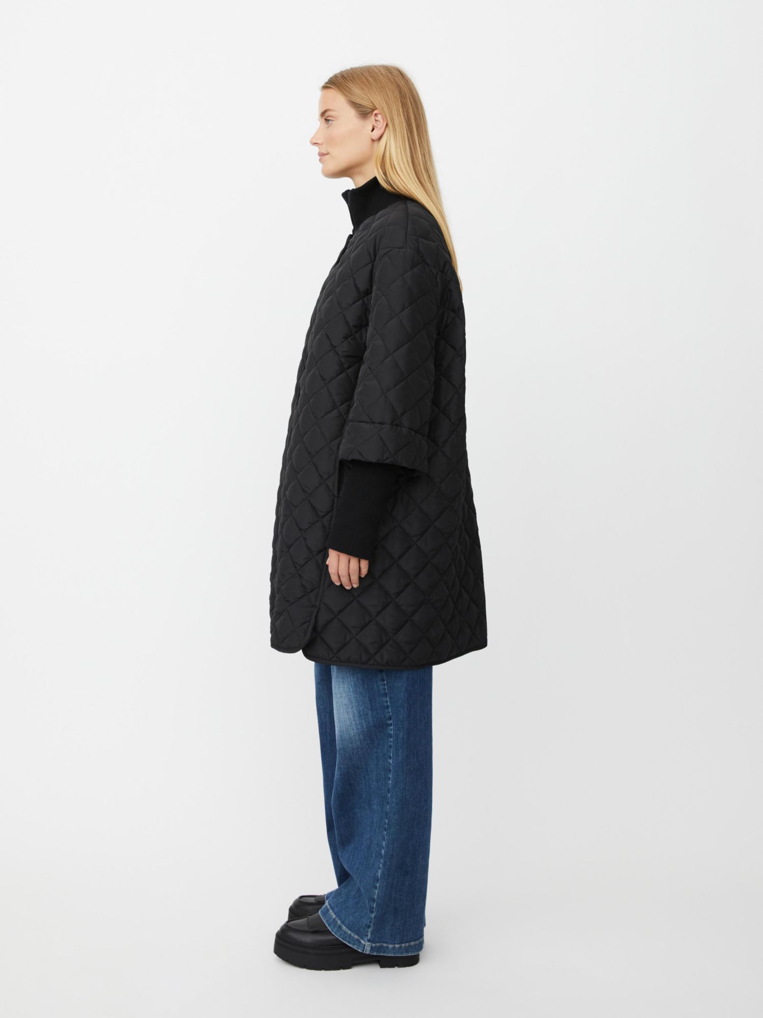 Women's Talvire High Neck Long Sleeve Coat