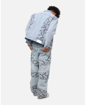 Men's Poison Ivy Panel Denim Jacket