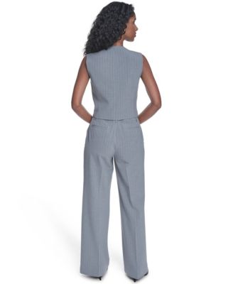 Women's Pinstripe Vest Top