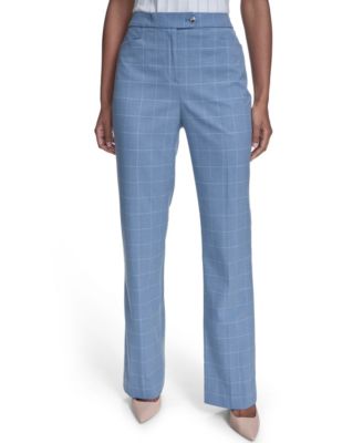 Women's Windowpane Modern Fit Pants