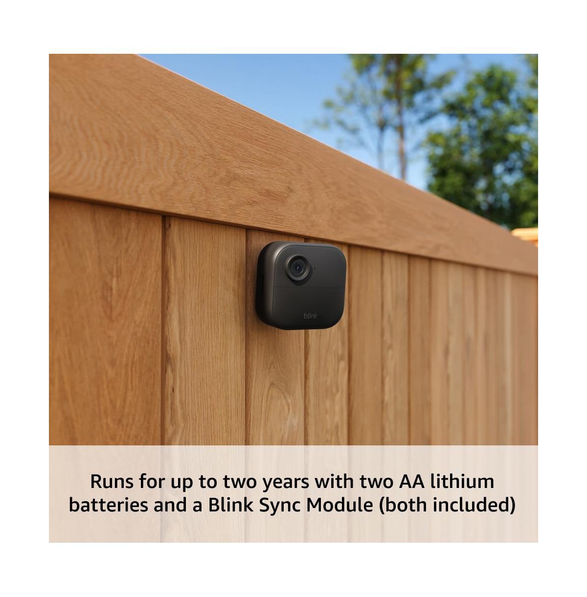 Blink Outdoor 4 Wireless Smart 1080p Security Camera with Two Year Battery Life – Camera System