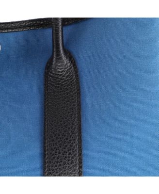 30 Garden Party Tote Toile and Leather