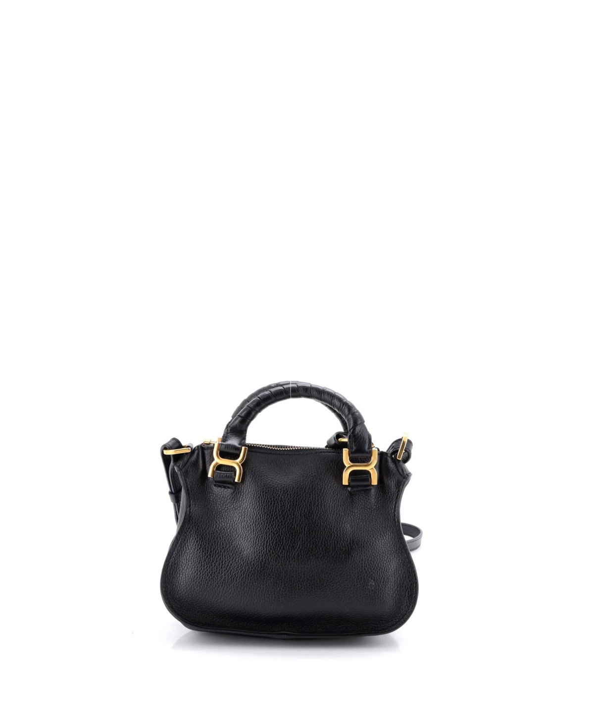 Pre-Owned Chloe Baby Marcie Satchel Leather
