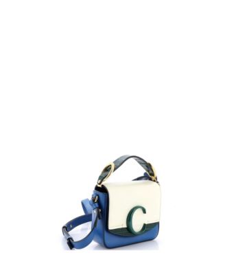 Mini C Flap Bag Leather