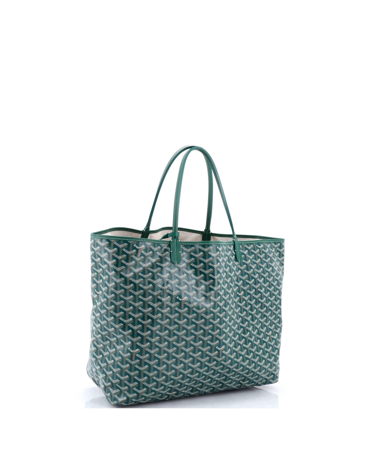 Pre-Owned Goyard Gm Saint Louis Tote Coated Canvas