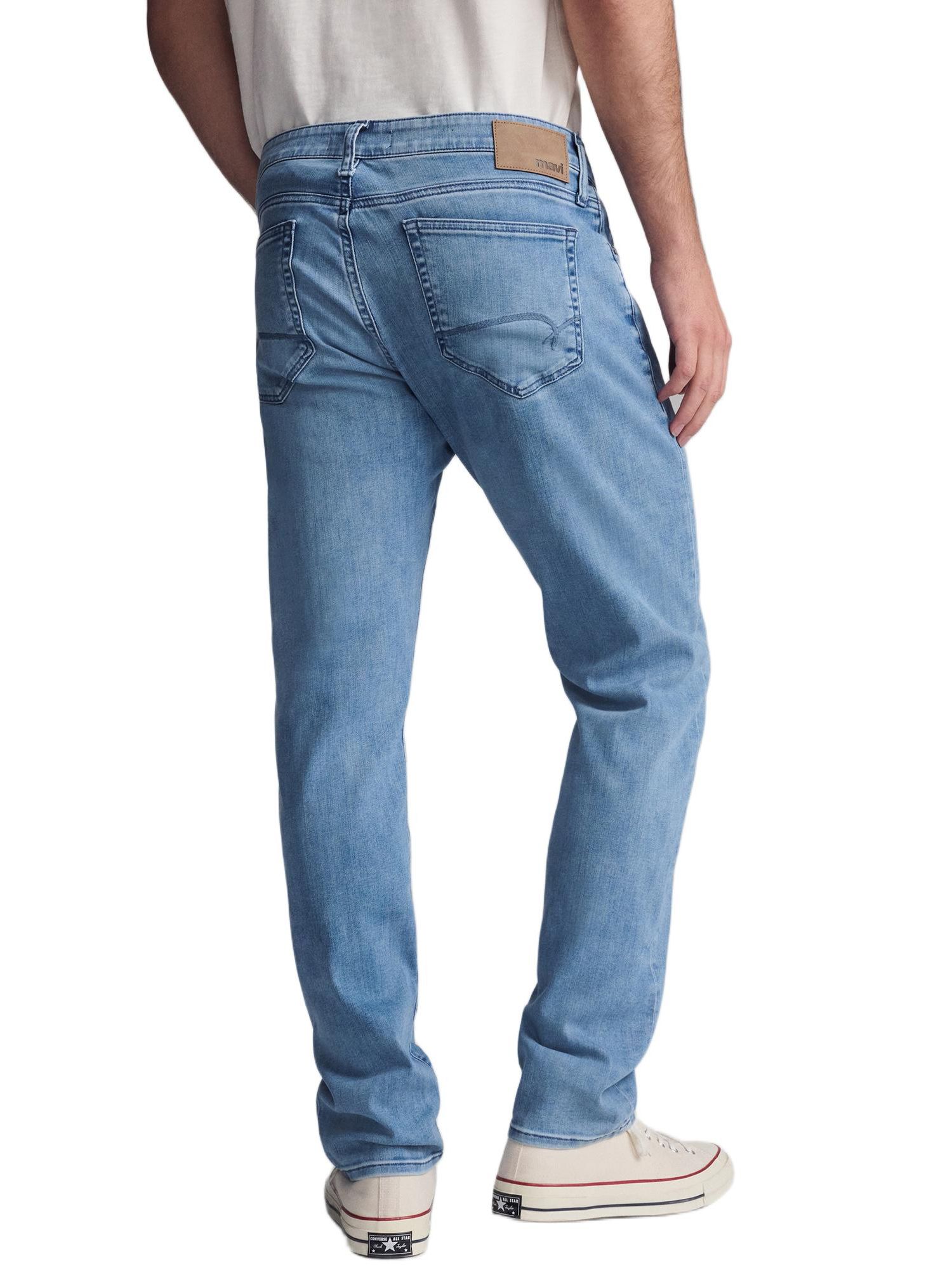 Men's Mavi Jake Slim Leg In Light Tonal Brushed Supermove
