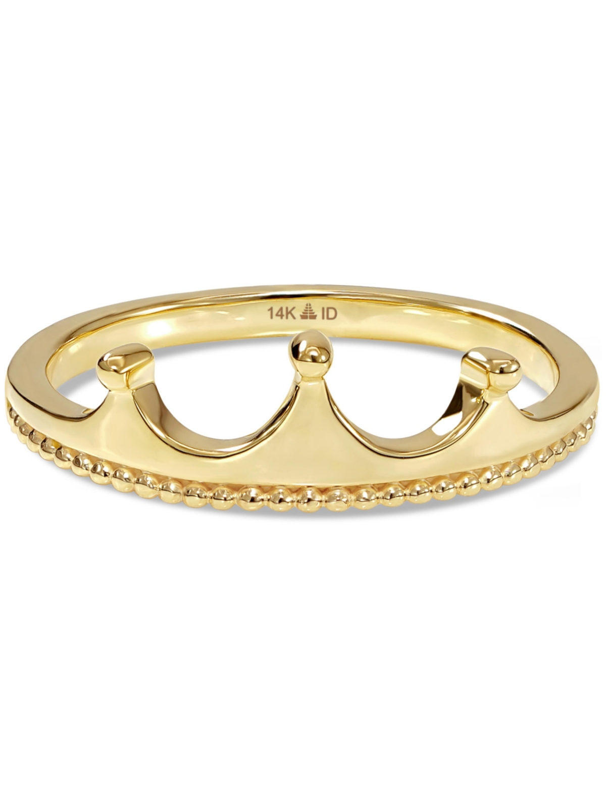 Devata Crown Ring in 14K Gold