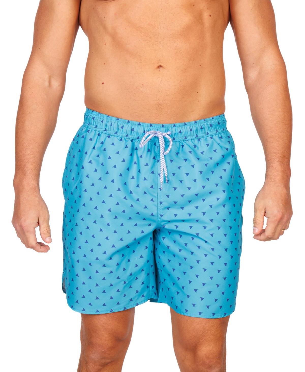 TailorByrd Men's Shark Fins Swim Shorts