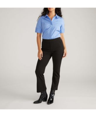 Women's Stretch Poplin Short Sleeve Shirt