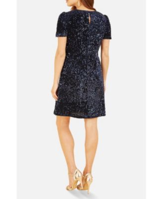 Women's Sequin Tunic Mini Dress